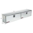 thumbnail image 2 of Weather Guard Tool Box 390-0-02 Hi-Side; Top Side; 2 Doors; Diamond Tread; Bright; Aluminum, 2 of 2