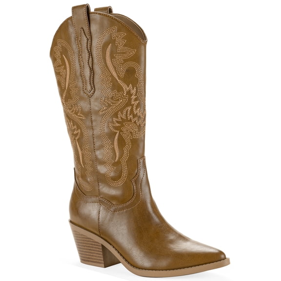 Celebrity Pink's Womens Banxy Cowboy Boots