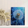 thumbnail image 2 of UXIEQU Dandelion Seeds Water Drops Canvas Wall Art 15.75x11.81 Inches, 2 of 8