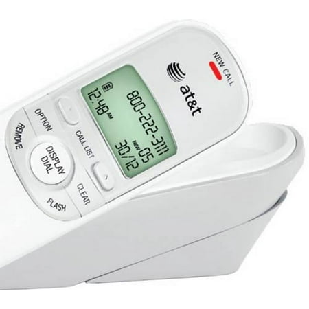 AT&T - TR1909 Trimline Corded Phone - White