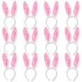 thumbnail image 1 of Diademas de peluche Max Fun con orejas de conejo de pascua para niños y adultos, 1 of 7