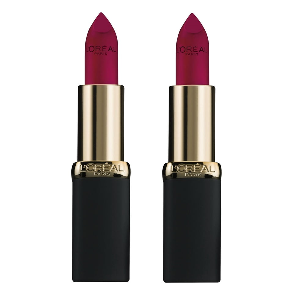 Pack of 2 L'Oreal Paris Colour Riche Matte Lipcolour, Berry Matte Pink #705