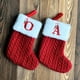 thumbnail image 3 of Woolen Letter Christmas Stocking Ornament Candy Stocking Letter, Letter Candy Stocking Ornament, Christmas Stocking Style, Decorative Letter, Festive Candy Holders, Foldable Design, Wooden, 3 of 8