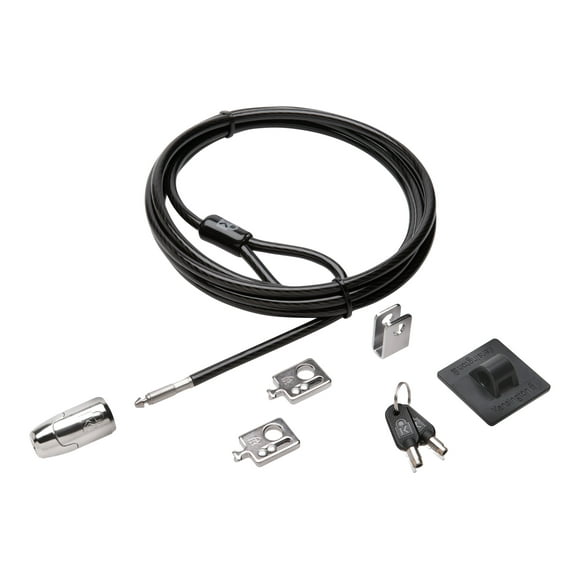 Kensington Desktop and Peripherals Standard Keyed Locking Kit 2.0 - Security cable lock - 8 ft