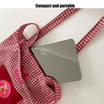 thumbnail image 4 of QJUHUNG  Portable Cosmetic Mirror Electronic Scale  Mini Electronic Scale  Measurable Body Weight  Type-C Charging  Tempered Glass Display  Travel and Home Use, 4 of 4