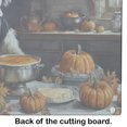 thumbnail image 5 of Carolines Treasures DAC1798LCB 15 x 12 in. Unisex Old English Sheepdog Fall Kitchen Pumpkins Glass Cutting Board - Large, 5 of 5