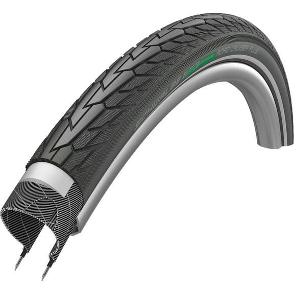 Schwalbe Road Cruiser Plus Active-Line Tyre in Black/Reflex (Wired) - 29 x 2.15"