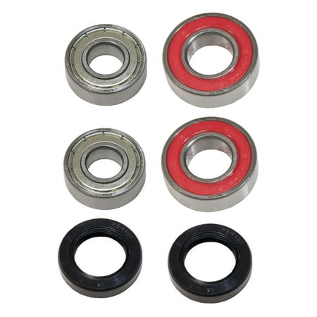 1990 Front Wheel Bearings - Both Front Wheel Bearings & Seals Kit 1989-1995 Yamaha Moto-4 350 YFM350ER