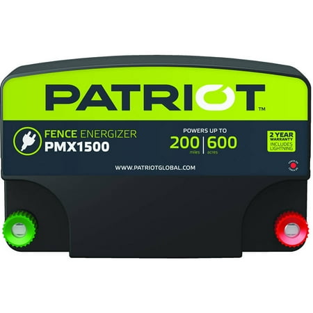 Patriot PMX1500 Fence Energizer, 15 Joule
