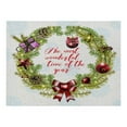thumbnail image 2 of Oleegame 1 Pce Napperon de Table de Noël Napperons de Table Rustiques Vintage Lavables, 2 of 4