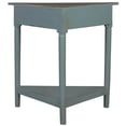 thumbnail image 3 of Sunset Trading Cottage Wood Corner Table in Distressed Beach Blue/Raftwood, 3 of 5
