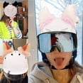 thumbnail image 4 of Advancent Accesorios para casco Casco de felpa Orejas de gato Desmontable Felpa Oreja Decoración Casco Accesorios de estilo Pescar Numero 3 Advancent OD015067-03, 4 of 6