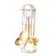 thumbnail image 1 of Juego de utensilios de cocina de 7 piezas con soporte, antiadherente y giratorio. blanco, 1 of 8