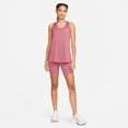 thumbnail image 4 of Nike Dri-FIT Women's Racerback Tank Top Shirt, Desert Berry, S, 4 of 4