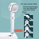 thumbnail image 5 of Moyic Cabezal de ducha de mano con filtro Rociador de cabezal de ducha de baño Desmontable Lavable Aspersor universal a prueba de fugas para el hogar Juegos de accesorios de baño Blanco Moyic HA066964-01, 5 of 6