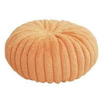 Hvmvliv 13.77x13.77x5.9in Throw Pillow for Couch Pumpkin Cushion Sofa Decorative Cushion Pumpkin Sofa Pillow Lazy Person Pillow Living Room Pillow Tatami Orange