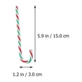 thumbnail image 6 of Gymnture 18Pcs Candy Cane Ornaments Hanging for DIY Craft (White Red Green), 6 of 10