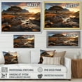 thumbnail image 4 of Designart "African Peaks National Park Majesty I" Landscapes Floater Framed Canvas Art Print, 4 of 7