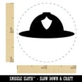 thumbnail image 2 of Fire Helmet Fireman Firefighter Self-Inking Rubber Stamp Ink Stamper - Black Ink - Mini 1/2 Inch, 2 of 7
