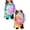 Light Blue, Hot Pink, variant on SGMVNU 2 Pack Girls Tie Dye T Shirts Fashion Oversized Tops Summer Casual Loose Short Sleeve Crew Neck Workout Tops, Size 7-8 Years