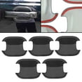 thumbnail image 1 of ALLTIMES 5PCS Door Handle Bowl Protector Cover for Ford for Bronco OFF-ROAD 2021-2022, for Front Rear Left Driver Right Passenger Side Tailgate, Carbon Fiber Look, 1 of 10