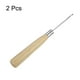 thumbnail image 3 of 2 Piezas de Aguja de Coser de Mano con Mango de Madera, Herramienta para Perforar Color Madera, 3 of 7
