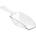 thumbnail image 3 of Cucharas medidoras grandes de plástico para hornear, despensa de cocina, comida para mascotas, lavandería, baño, 1/3 de taza, juego de 4, transparente, 3 of 6