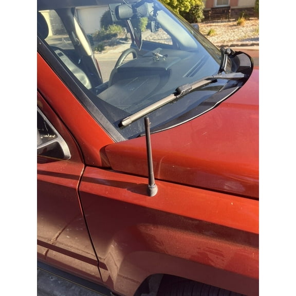 7" inch Short Black Antenna Mast Rod Radio AM/FM for JEEP PATRIOT 2007-2017 Brand New