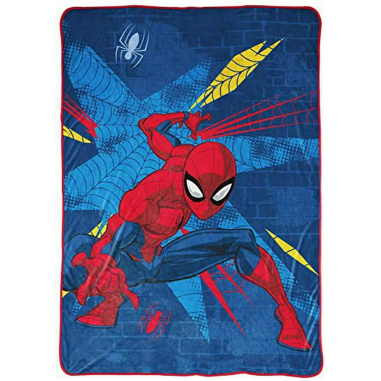 Spiderman soft blanket sale