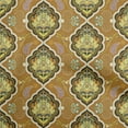 thumbnail image 1 of oneOone Cotton Cambric Brown Fabric Asian Ornamental Fabric For Sewing Printed Craft Fabric By The Yard 56 Inch Wide, 1 of 4