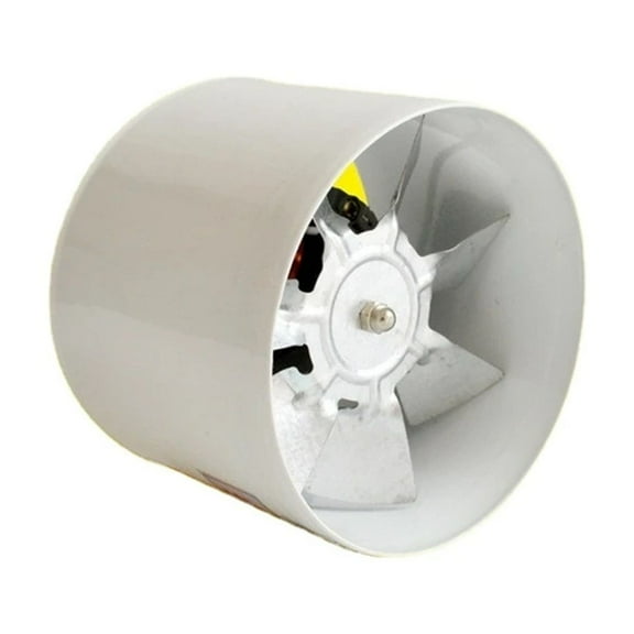 4 Inch High-Speed Exhaust Fan In-Line Duct Kitchen Extractor Metal Toilet Fan Industrial Fan Blower Fan ,High-Efficiency