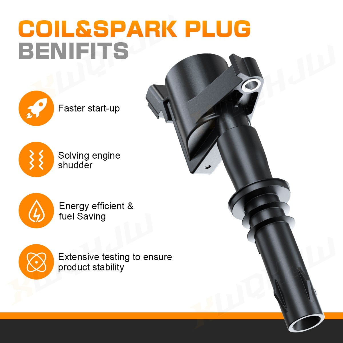 8 Pack Ignition Coils For Ford F150 4.6L 5.4L V8 Triton 2004 2005 2006 2007 2008
