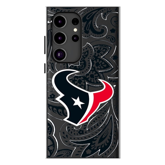 Keyscaper Houston Texans Paisley Galaxy Magnetic Bump Case
