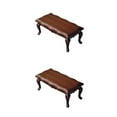 thumbnail image 4 of maskred NEW 1:12 Scale Miniature Living Room Wooden Coffee Tea Table Side Table No.03 2Set, 4 of 6