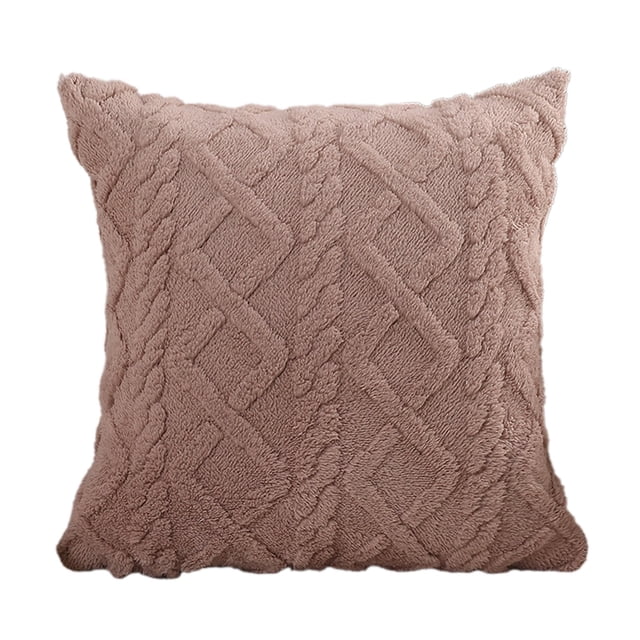 Sofás para la Sala de Estar Set de Almohadas de Piel, Cómodo Algodón Terciopelo Salón Sofá Cojín, Respaldo de Oficina Cintura Cojín Cojín Cubiertas de Sofá para la Sala de Estar