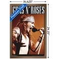 thumbnail image 3 of Guns N' Roses - Axel Wall Poster, 14.725" x 22.375", Framed, 3 of 6