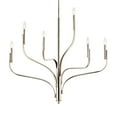 thumbnail image 2 of 52673PN Kichler Lighting Livadia - 6 Light Chandelier-33 Inches Tall and 36.25 Inches Wide-Polished Nickel Finish, 2 of 8