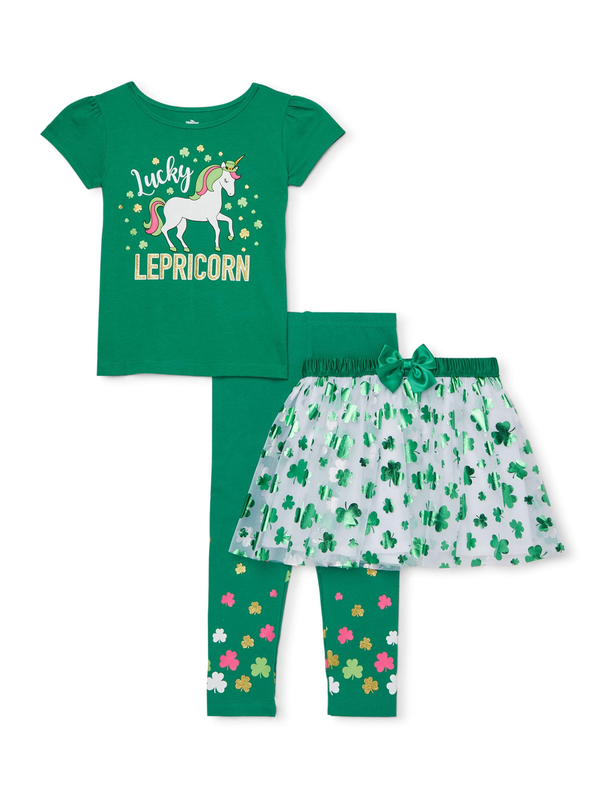 st patrick's day toddler girl shirts