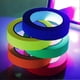 thumbnail image 2 of 6 Colors Neon Gaffer Cloth Tape, Fluorescent Uv Blacklight Glow In The Dark Tape For Uv Party 15mm*5m, 2 of 3