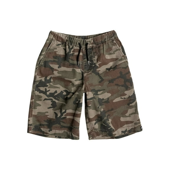 Quiksilver Boys Camo Elastic Shorts