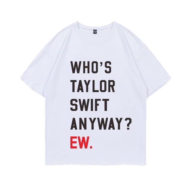Taylor Swift the Eras Tour Concert Merch Mismo Camiseta De Algodón Para Hombres Mujeres Talla Grande Coreano Suelto Cuello Redondo Manga Corta Harajuku Verano Moda Casual Pareja