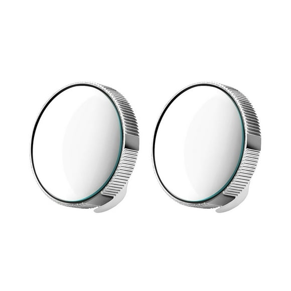 Yeacher Blind Spot Mirrors 2pcs Frameless Convex Rear View Mirrors 360 Degree Adjustable Wide Angle