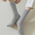 thumbnail image 3 of YYYTop Crew Socks for Women Crew Ankle Casual Dress Sock for Ladies Comfy Breathable Seamless Socks Bootie Socks, 3 of 7