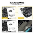 thumbnail image 5 of Toner Bank 4-Pack Compatible Toner Cartridge for HP Q7551A LaserJet P3005 P3005D P3005X P3005N M3027-MFP M3027X-MFP M3035-MFP M3035XS-MFP Black, 5 of 7