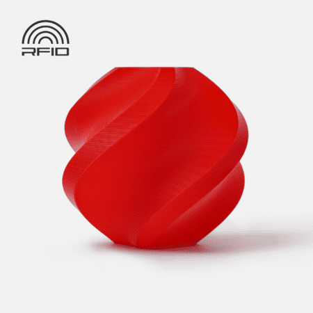 1.75mm PLA Basic Filament for Bambu Lab Printers - Red