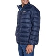 thumbnail image 2 of Eddie Bauer Men's Microlight IV Down Packable Jacket (Insignia Blue/Riviera, XL), 2 of 6