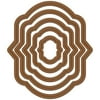 JustRite Custom Dies 5/Pkg-Nested Oval Medallion Labels