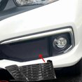thumbnail image 4 of Carbon Fiber Car Front Fog Lights Lamp Trim Cover for 10Th 2019-2021, 4 of 5