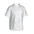 thumbnail image 2 of Uemuo Household Appliances Printed Regular Fit Short Sleeve Casual Hawaiian Shirt for Men,Aloha shirt,Tropical shirt,Floral print shirt,Vacation Beach shirt-3X-Large, 2 of 9