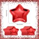 thumbnail image 2 of Pack de 30 Platos de Papel Desechables Vhermosa Estampado Pentagrama Rojo, 2 of 7
